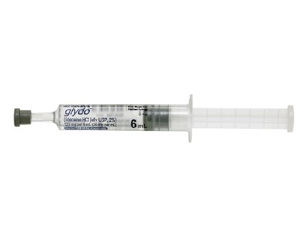 Picture of Glydo® Lidocaine HCl, Preservative Free 2%, 20 mg / mL Jelly Prefilled Syringe 6 mL25021067376