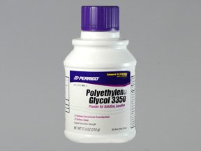 Picture of Polyethylene Glycol 3350 (PEG 3350) 17 Gram / Dose Powder for Solution Bottle 17.9 oz.45802086803