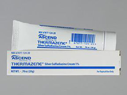 Picture of Thermazene® Silver Sulfadiazine 1% Cream Tube 20 Gram67877012420