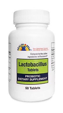 Picture of Probiotic Dietary Supplement Health Star 50 per Bottle Tablet870-05-GCP