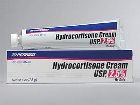 Picture of Hydrocortisone 2.5% Cream Tube 28 Gram45802000403