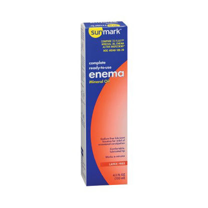 Picture of Enema sunmark® 4.5 oz. 100% Strength Mineral Oil USP49348018520