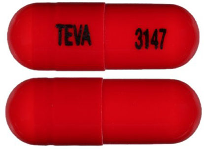 Picture of Cephalexin 500 mg Capsule Bottle 100 Capsules00093314701