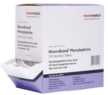 Picture of Sinus Relief McKesson Brand 5 mg Strength Tablet 2 per Pack82479