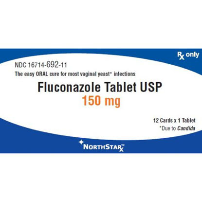 Picture of Fluconazole 150 mg Tablet Blister Pack 12 Tablets16714069211