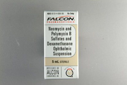 Picture of Neomycin / Polymyxin B Sulfate / Dexamethasone 0.1% Drops Dropper Bottle 5 mL61314063006