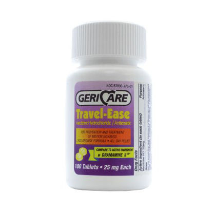 Picture of Nausea Relief Geri-Care® 25 mg Strength Tablet 100 per Bottle778-01