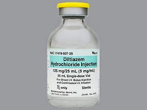 Picture of Diltiazem HCl 5 mg / mL Injection Single Dose Vial 25 mL17478093725