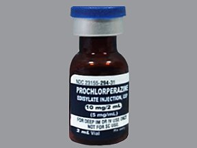 Picture of Prochlorperazine Edisylate 10 mg / 2 mL Injection Vial 2 mL23155029442