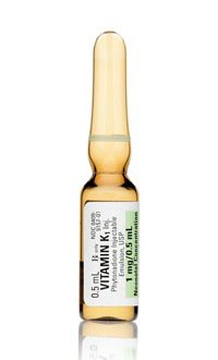 Picture of Vitamin K1 Phytonadione 1 mg / 0.5 mL Injection Ampule 0.5 mL00409915701