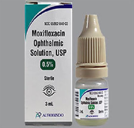 Picture of Moxifloxacin HCl 0.5 % Solution Bottle 3 mL65862084003