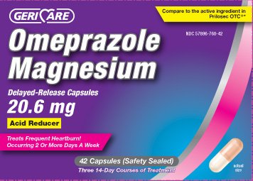 Picture of Antacid Geri-Care® 20.6 mg Strength Delayed-Release Capsule 42 per Box60-760-42