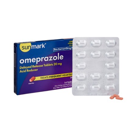 Picture of Antacid sunmark® 20 mg Strength Tablet 14 per Box49348084646