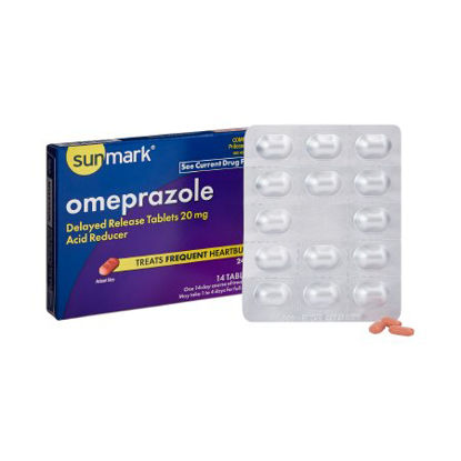 Picture of Antacid sunmark® 20 mg Strength Tablet 14 per Box49348084646