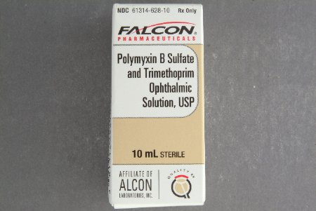 Picture of Polymyxin B Sulfate / Trimethoprim 10,000 / mL - 0.1 Drops Bottle 10 mL61314062810