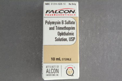 Picture of Polymyxin B Sulfate / Trimethoprim 10,000 / mL - 0.1 Drops Bottle 10 mL61314062810