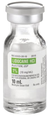 Picture of Lidocaine HCl 1%, 10 mg / mL Injection Multiple Dose Vial 10 mL63323020110