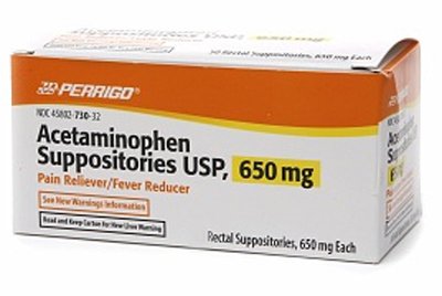 Picture of Pain Relief 650 mg Strength Acetaminophen Rectal Suppository 100 per Box45802073033