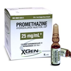 Picture of Promethazine HCl 25 mg / mL Injection Ampule 1 mL39822552503