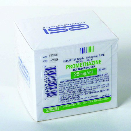 Picture of Promethazine HCl 50 mg / mL Injection Ampule 1 mL00641149635