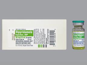 Picture of Dipyridamole 5 mg / mL Injection Vial 10 mL00641256944