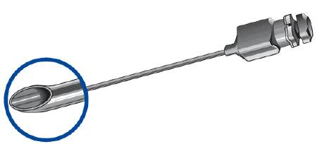 Picture of Epidural Needle Weiss , Tuohy Style 20 Gauge 3-1/2 Inch 8 Degree Bevel Angle TypeRP2035RW