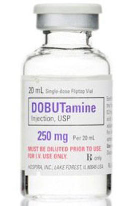 Picture of Dobutamine HCl, Preservative Free 12.5 mg / mL Injection Single Dose Vial 20 mL00409234401
