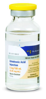 Picture of Zoledronic Acid 5 mg / 100 mL Ready to Use Injection Infusion Bottle 100 mL55111068852