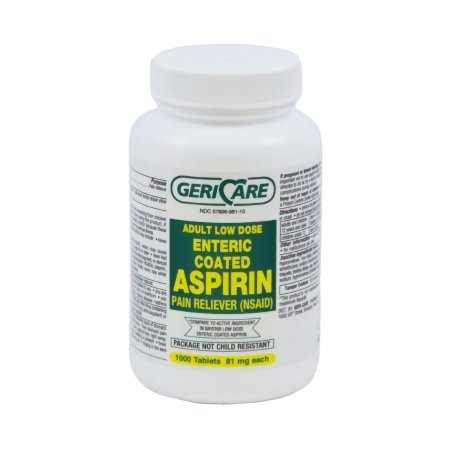 Picture of Pain Relief Geri-Care® 81 mg Strength Aspirin Tablet 1,000 per Bottle981-10