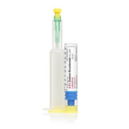 Picture of Sodium Bicarbonate 4.2%, 0.5 mEq / mL Injection Prefilled Syringe 10 mL00409553414