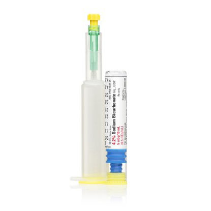 Picture of Sodium Bicarbonate 4.2%, 0.5 mEq / mL Injection Prefilled Syringe 10 mL00409553414