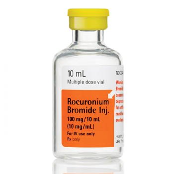 Picture of Rocuronium Bromide 10 mg / mL Injection Multiple Dose Vial 10 mL00409955810