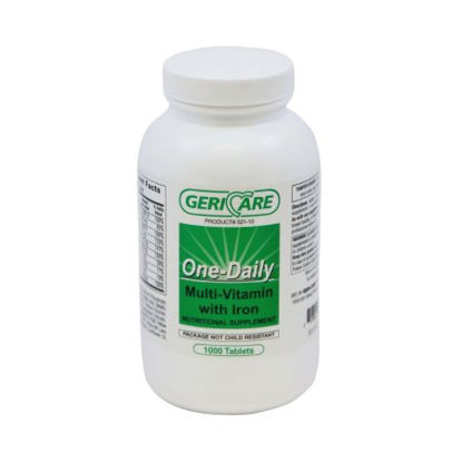 Picture of Multivitamin Supplement with Minerals Geri-Care Tablet 1000 per Bottle521-10-GCP