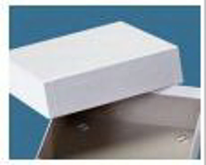 Picture of Vial Storage Box Helmer® Scientific 2 X 5-1/4 X 5-1/4 Inch White Fiberboard322096-1