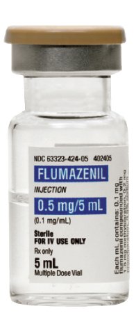 Picture of Flumazenil 0.1 mg / mL Injection Multiple Dose Vial 5 mL63323042405