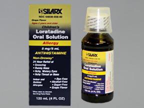 Picture of Allergy Relief 5 mg / 5 mL Strength Oral Solution 4 oz.54838055840