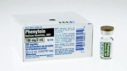 Picture of Phenytoin Sodium, Preservative Free 50 mg / mL Injection Vial 2 mL00641049325