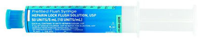 Picture of Med Stream® Heparin Sodium, Porcine, Preservative Free 10 U / mL Solution Prefilled Syringe, Partial Fill 5mL Fill in 12mL Syringe191-MIH-2235