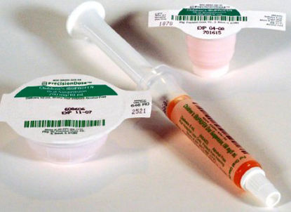 Picture of Children's Pain Relief 100 mg / 5 mL Strength Ibuprofen Oral Suspension 100 per Case68094049461