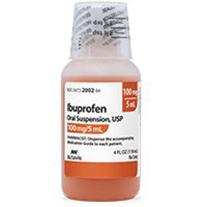 Picture of Children's Pain Relief 100 mg / 5 mL Strength Ibuprofen Oral Suspension 16 oz.00472200216
