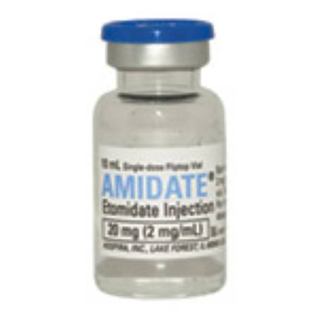 Picture of Amidate™ Etomidate 2 mg / mL Injection Single Dose Vial 10 mL00409669501