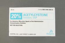 Picture of Acetylcysteine 20%, 200 mg / mL Solution Vial 30 mL00409330803