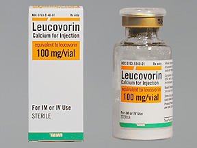 Picture of Leucovorin Calcium 100 mg Injection Vial 20 mL00703514001