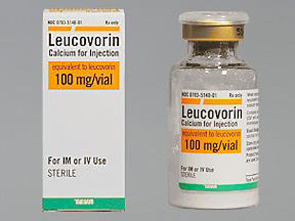 Picture of Leucovorin Calcium 100 mg Injection Vial 20 mL00703514001