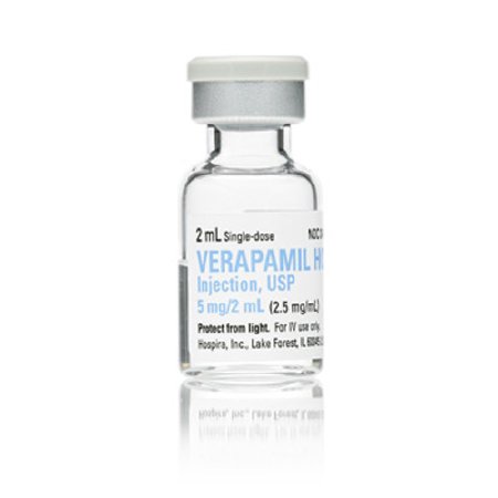 Picture of Verapamil HCl, Preservative Free 2.5 mg / mL Injection Single Dose Vial 2 mL00409114405