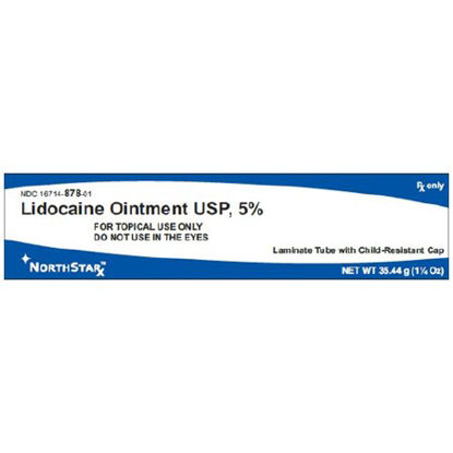 Picture of Lidocaine 5% Ointment Tube 35.44 Gram16714087801