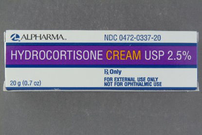 Picture of Hydrocortisone 2.5% Cream Tube 20 Gram00472033720