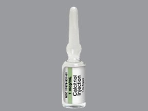 Picture of Vitamin D Calcitriol 1 mcg / mL Injection Ampule 1 mL17478093101