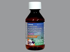 Picture of Allergy Relief 1 mg / mL Strength Oral Solution 4 oz.51672210208