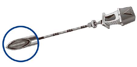 Picture of Spinal Needle Reganes™ Quincke Style 25 Gauge 8 InchRMPS2508